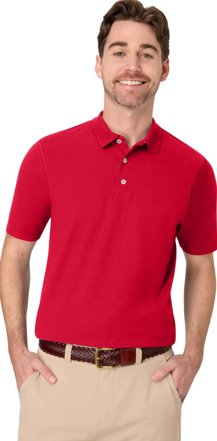 Solid Colour Polo Shirt