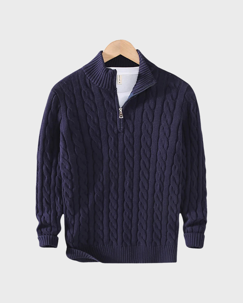 Half-Zip Men's Sweater